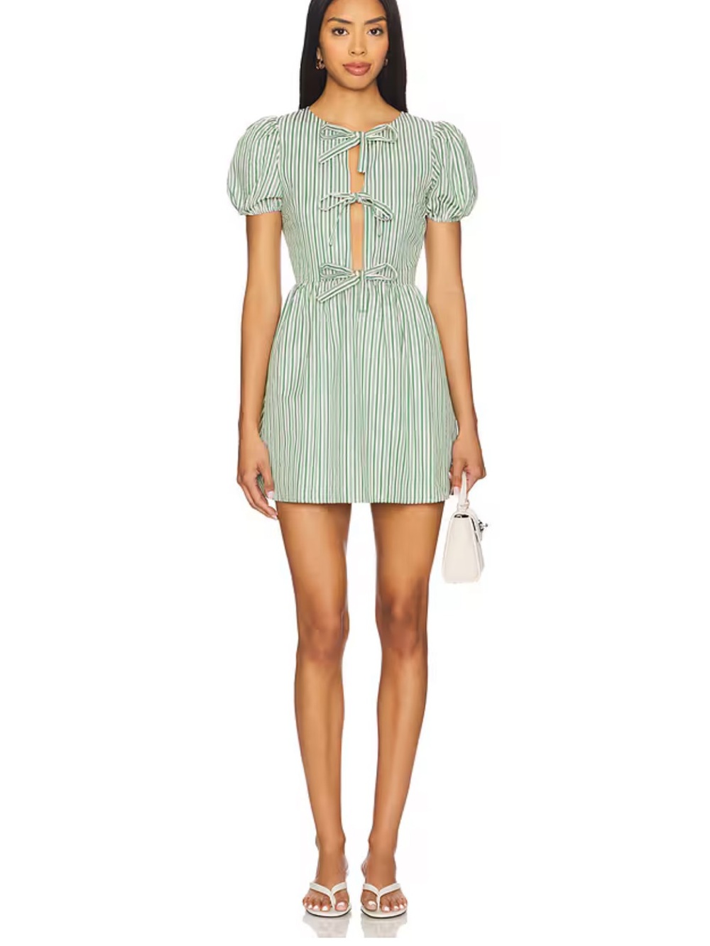 Heather Mini Dress in Green Stripe
MORE TO COME